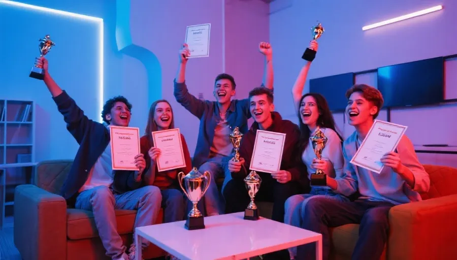 非凡娱乐团队荣誉展示